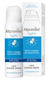 Allpremed hydro Lipid Schaum-Creme SPEZIAL Extrem schuppige und juckende Haut
