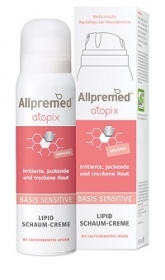 Allpremed atopix Lipid Schaum-Creme BASIS SENSITIVE zur Therapie-begleitenden Basispflege bei Neurodermitis