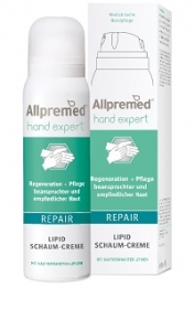Allpremed hand expert Lipid Schaum-Creme REPAIR